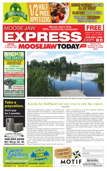 Moose Jaw Express.com - 3 Jul 2019