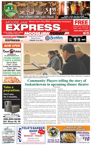 Moose Jaw Express.com - 6 Nov 2019