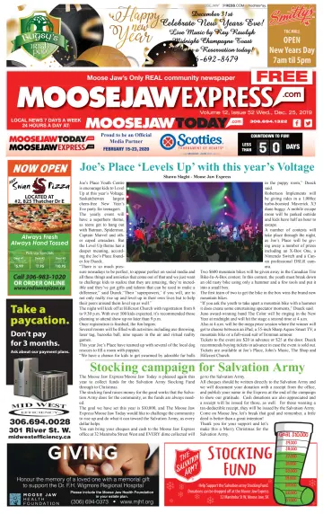 Moose Jaw Express.com - 25 Dec 2019