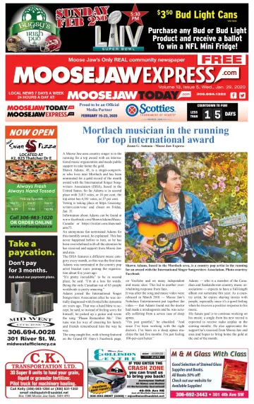 Moose Jaw Express.com - 29 Jan 2020
