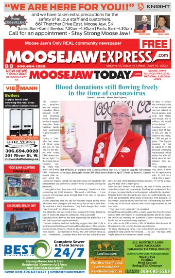 Moose Jaw Express.com - 15 Apr 2020