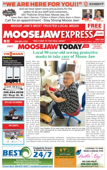 Moose Jaw Express.com - 29 Apr 2020
