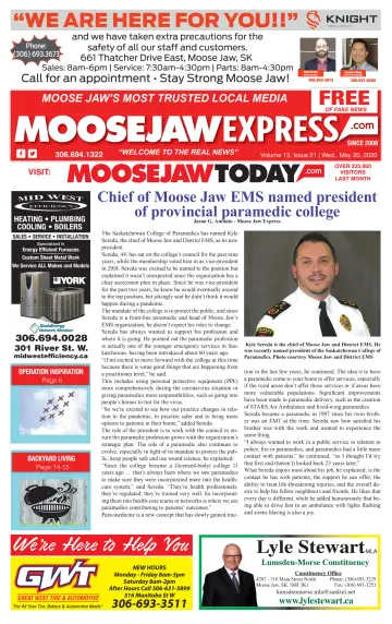 Moose Jaw Express.com - 20 May 2020
