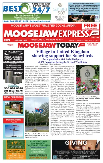 Moose Jaw Express.com - 27 May 2020