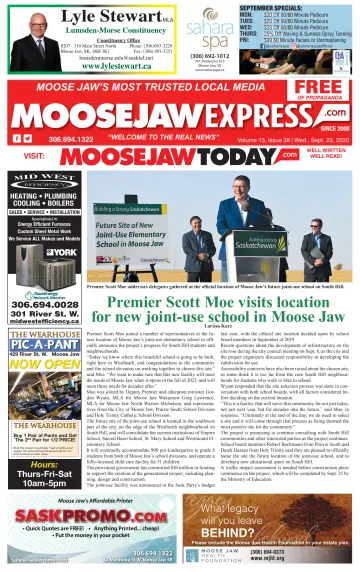Moose Jaw Express.com - 23 Sep 2020