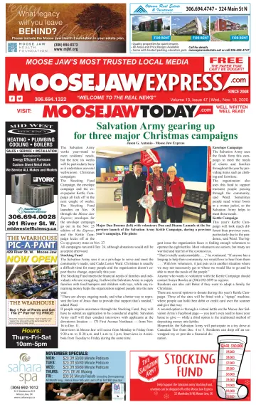 Moose Jaw Express.com - 18 Nov 2020