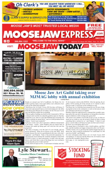 Moose Jaw Express.com - 25 Nov 2020