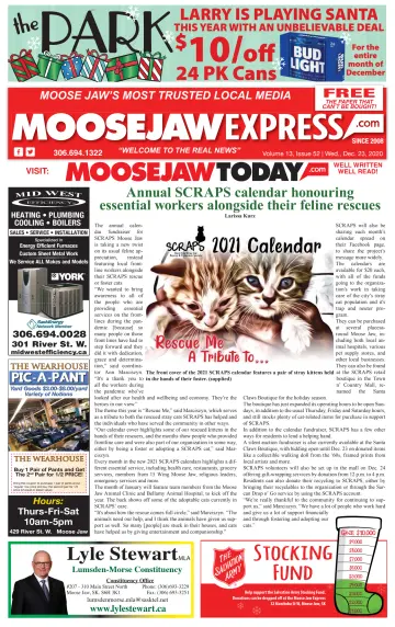 Moose Jaw Express.com - 23 Dec 2020
