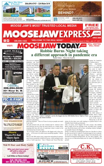 Moose Jaw Express.com - 27 Jan 2021