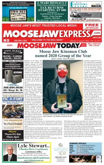 Moose Jaw Express.com - 10 Feb 2021