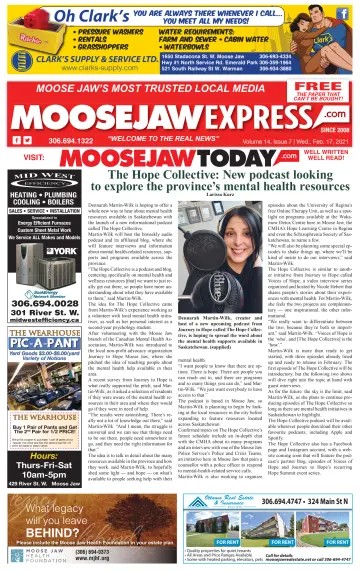 Moose Jaw Express.com - 17 Feb 2021