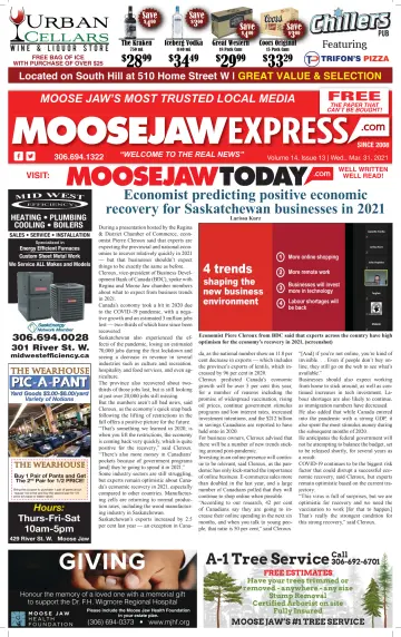 Moose Jaw Express.com - 31 Mar 2021