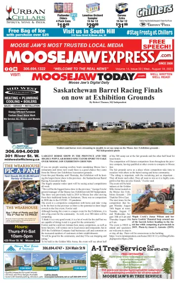 Moose Jaw Express.com - 18 Aug 2021