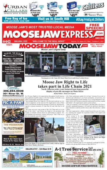 Moose Jaw Express.com - 6 Oct 2021