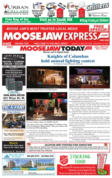 Moose Jaw Express.com - 15 Dec 2021