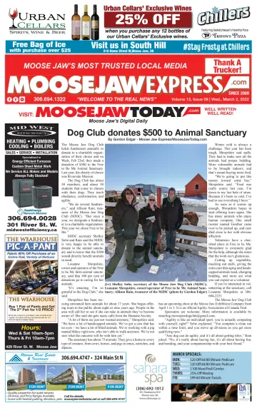 Moose Jaw Express.com - 2 Mar 2022