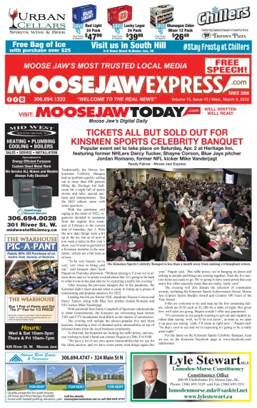 Moose Jaw Express.com - 9 Mar 2022