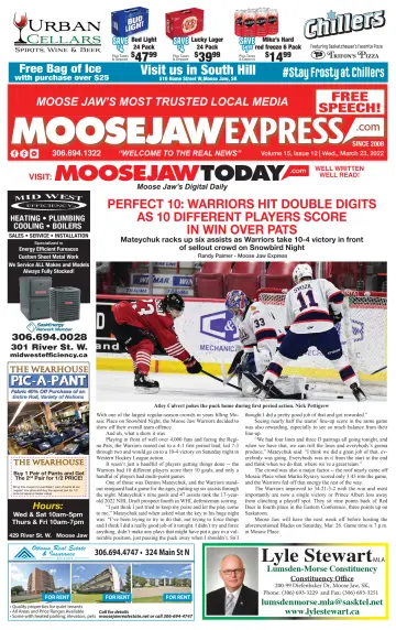 Moose Jaw Express.com - 23 Mar 2022