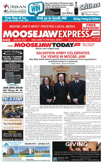 Moose Jaw Express.com - 30 Mar 2022