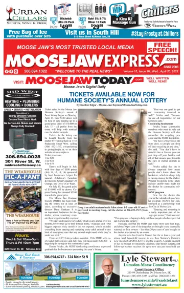 Moose Jaw Express.com - 20 Apr 2022