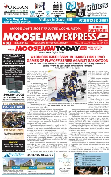 Moose Jaw Express.com - 27 Apr 2022