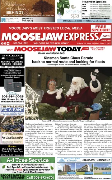Moose Jaw Express.com - 2 Nov 2022