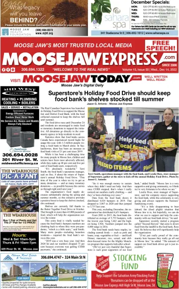 Moose Jaw Express.com - 14 Dec 2022