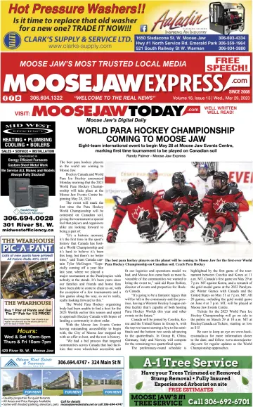 Moose Jaw Express.com - 29 Mar 2023