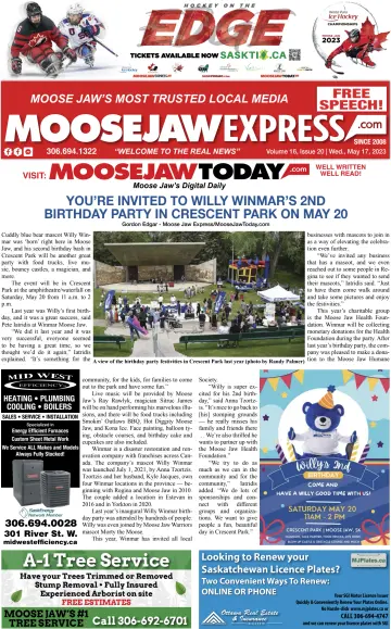 Moose Jaw Express.com - 17 May 2023