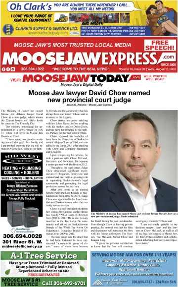 Moose Jaw Express.com - 2 Aug 2023