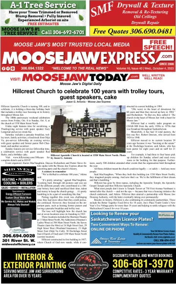 Moose Jaw Express.com - 4 Oct 2023
