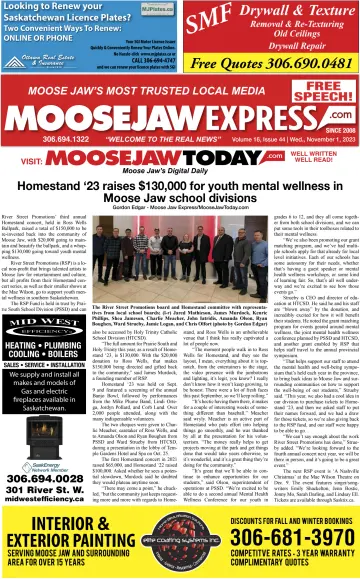 Moose Jaw Express.com - 1 Nov 2023