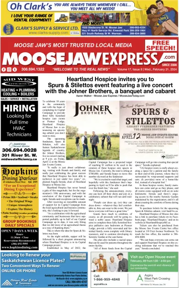 Moose Jaw Express.com - 21 Chwef 2024