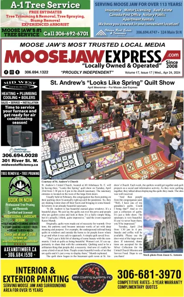 Moose Jaw Express.com - 24 Aib 2024