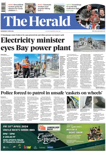 The Herald (South Africa) - 03 abril 2024