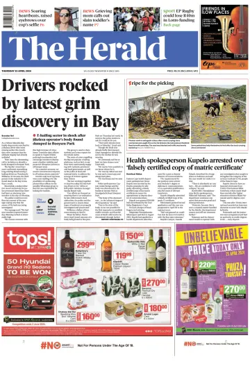The Herald (South Africa) - 25 abril 2024