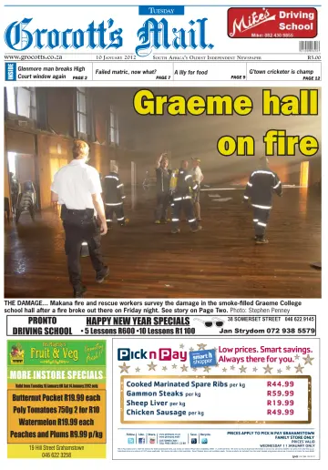Grocott's Mail - 10 1月 2012