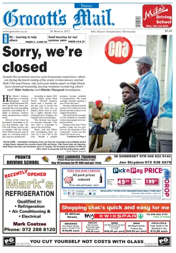 Grocott's Mail - 30 Mar 2012