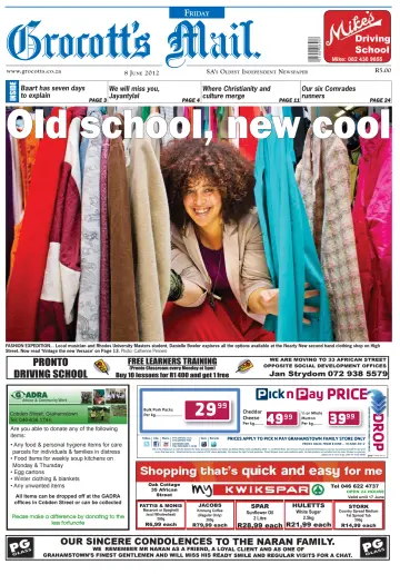 Grocott's Mail - 08 Juni 2012