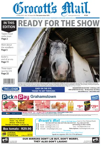 Grocott's Mail - 22 May 2015