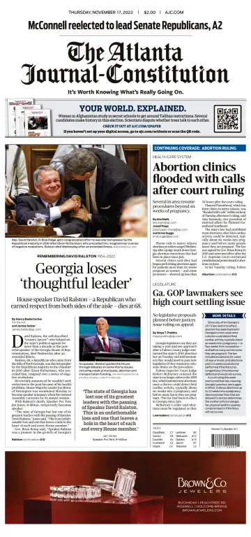 The Atlanta Journal-Constitution - 17 Nov 2022