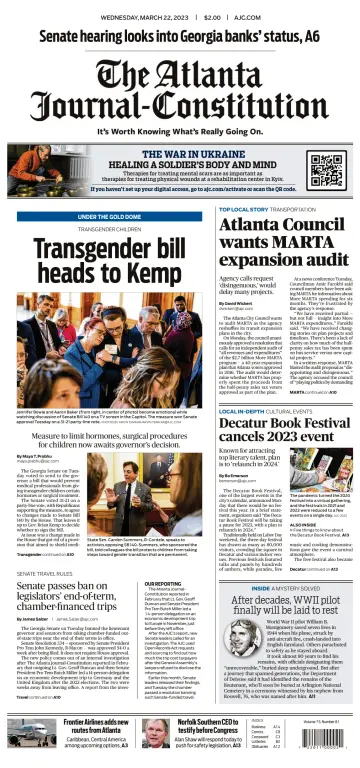 The Atlanta Journal-Constitution - 22 мар. 2023