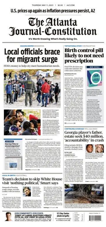 The Atlanta Journal-Constitution - 11 май 2023