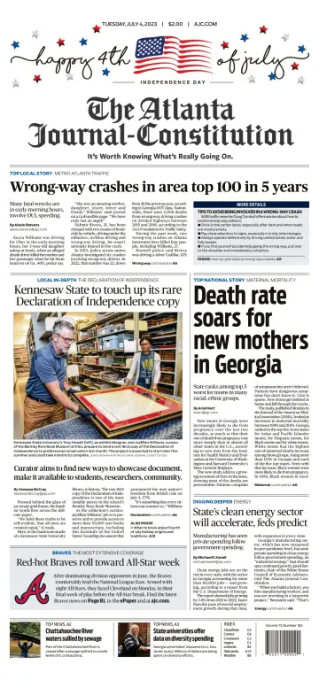 The Atlanta Journal-Constitution - 04 июл. 2023