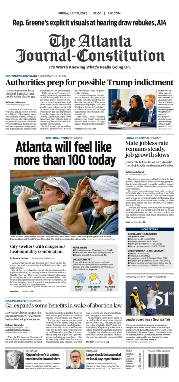 The Atlanta Journal-Constitution - 21 Jul 2023