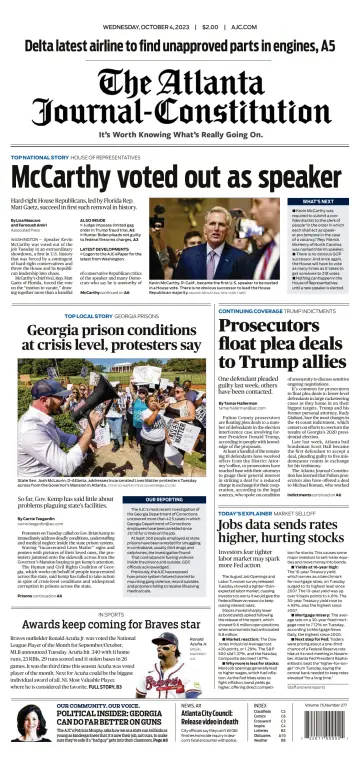 The Atlanta Journal-Constitution - 04 окт. 2023