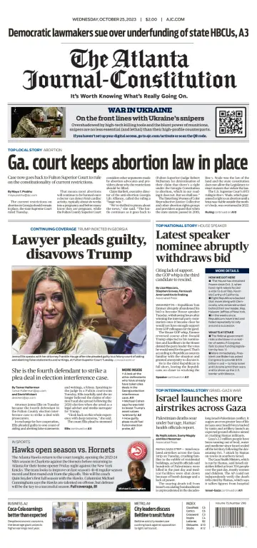 The Atlanta Journal-Constitution - 25 Oct 2023