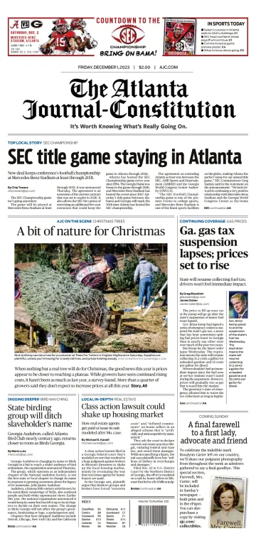 The Atlanta Journal-Constitution - 1 Dec 2023