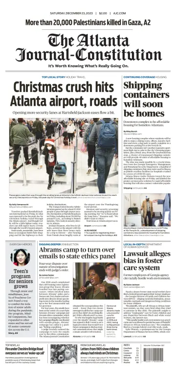 The Atlanta Journal-Constitution - 23 Ara 2023