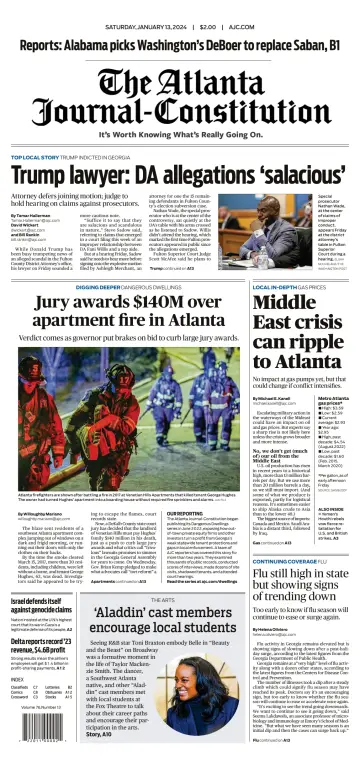 The Atlanta Journal-Constitution - 13 янв. 2024